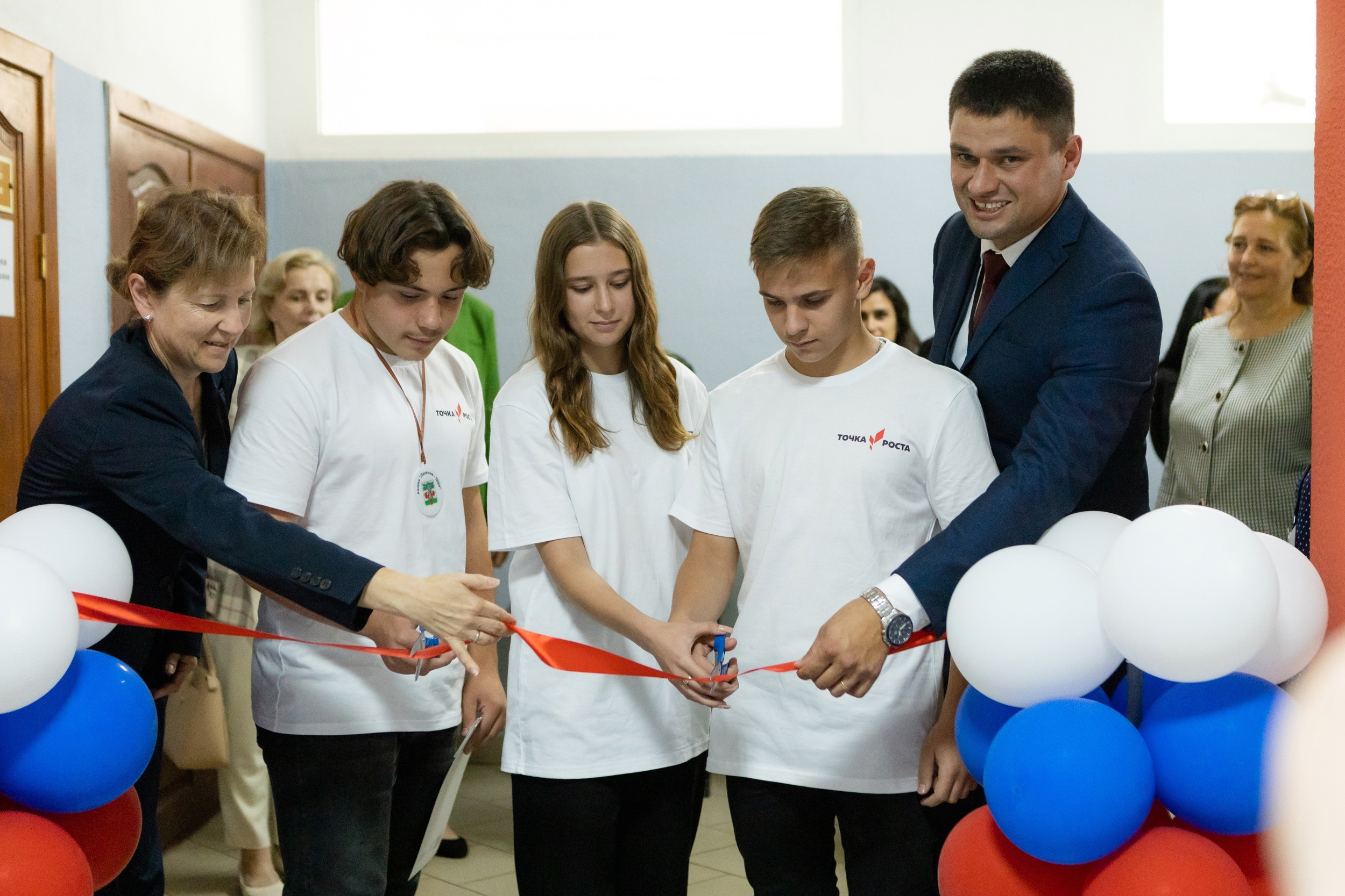 Открытие центра образования естественно-научной и технологической направленностей &amp;quot;Точка роста&amp;quot;.